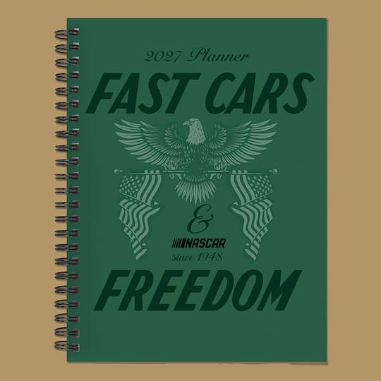 2027 Nascar Medium Weekly Monthly Planner